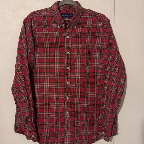 Ralph Lauren Plaid Button Up - Picture 1 of 3
